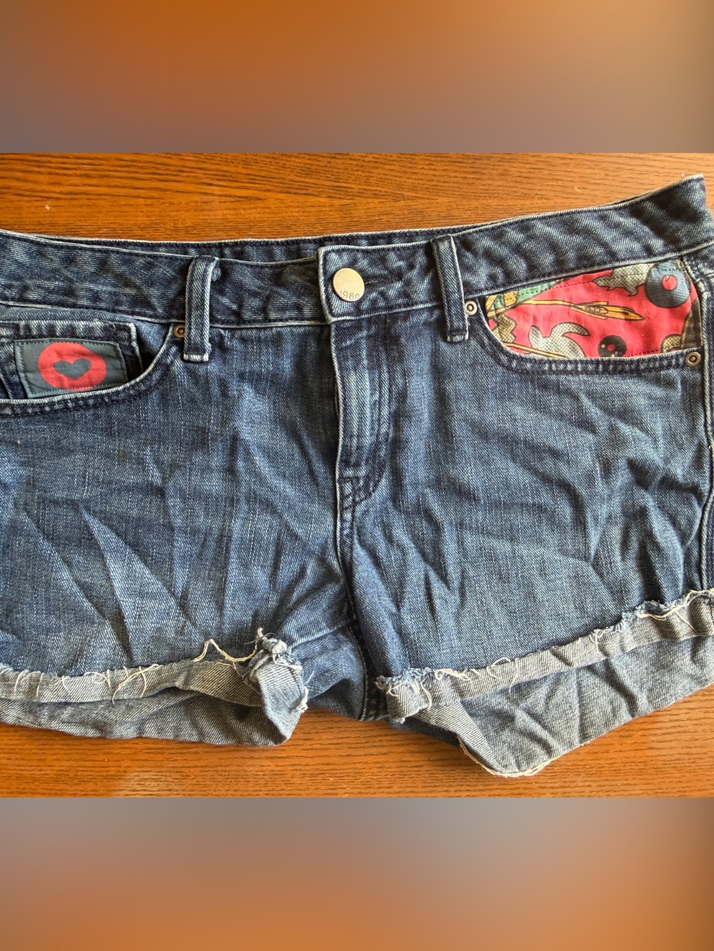 Phish upcycled Jean shorts!